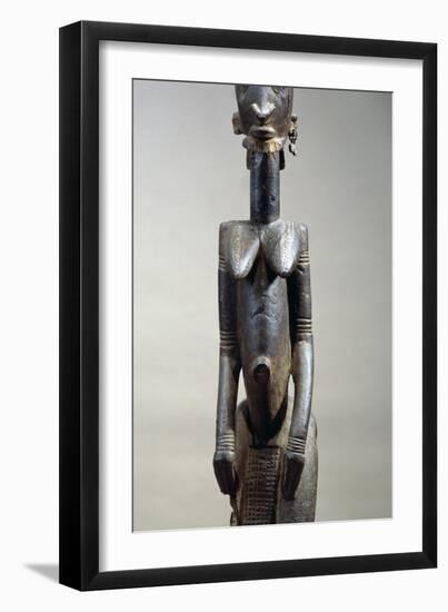 Wood and Metal Sculpture-null-Framed Giclee Print