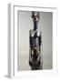 Wood and Metal Sculpture-null-Framed Giclee Print