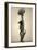 Wood and Metal Sculpture-null-Framed Giclee Print