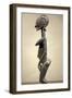 Wood and Metal Sculpture-null-Framed Giclee Print