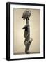 Wood and Metal Sculpture-null-Framed Giclee Print