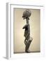 Wood and Metal Sculpture-null-Framed Giclee Print