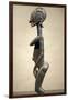 Wood and Metal Sculpture-null-Framed Giclee Print
