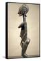 Wood and Metal Sculpture-null-Framed Stretched Canvas