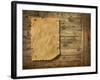 Wood Background Wild West Style-Hannuviitanen-Framed Photographic Print