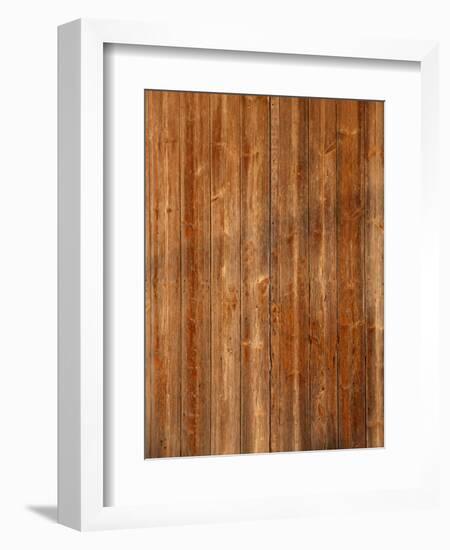 Wood Background with Scratches-ilker canikligil-Framed Photographic Print