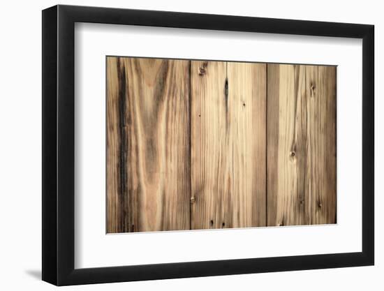 Wood Background-Bozena_Fulawka-Framed Photographic Print