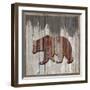 Wood Bear, 2024-Tim Ashwood-Framed Art Print