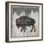 Wood Bison, 2024-Tim Ashwood-Framed Art Print