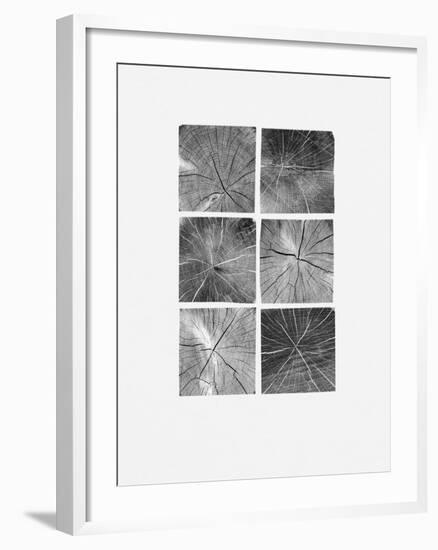 Wood Block Squares-Sam Appleman-Framed Art Print