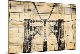 Wood Bridge-Jace Grey-Mounted Art Print