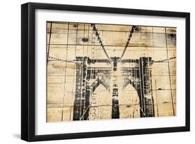 Wood Bridge-Jace Grey-Framed Art Print