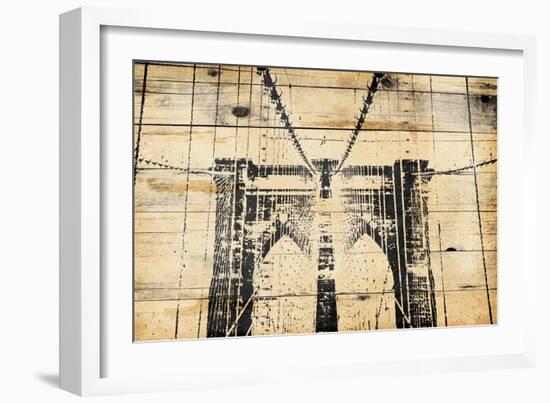 Wood Bridge-Jace Grey-Framed Art Print