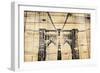 Wood Bridge-Jace Grey-Framed Premium Giclee Print
