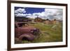 Wood Buildings and Old Car, Bodie State Historic Park, California, USA-Jaynes Gallery-Framed Photographic Print