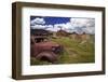 Wood Buildings and Old Car, Bodie State Historic Park, California, USA-Jaynes Gallery-Framed Photographic Print