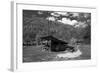 Wood Cabin in Smoky Mountain Np-Gary718-Framed Photographic Print