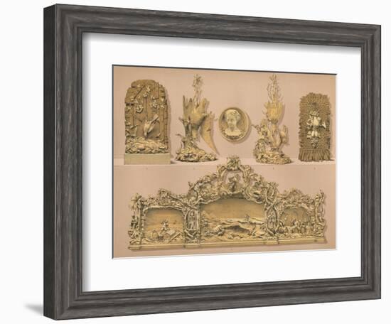 'Wood Carvings', 1893-Robert Dudley-Framed Giclee Print