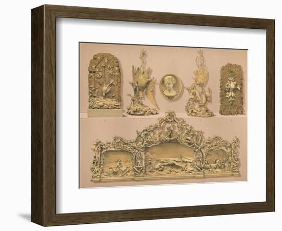 'Wood Carvings', 1893-Robert Dudley-Framed Giclee Print