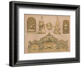 'Wood Carvings', 1893-Robert Dudley-Framed Giclee Print