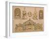 'Wood Carvings', 1893-Robert Dudley-Framed Giclee Print