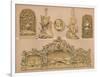 'Wood Carvings', 1893-Robert Dudley-Framed Giclee Print