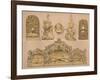 'Wood Carvings', 1893-Robert Dudley-Framed Giclee Print