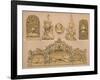 'Wood Carvings', 1893-Robert Dudley-Framed Giclee Print