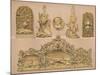 'Wood Carvings', 1893-Robert Dudley-Mounted Giclee Print