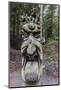 Wood Carvings from Traditional Folklore at the Hill of Witches on the Dano River-Michael Nolan-Mounted Photographic Print