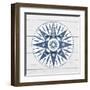 Wood Compass-Kimberly Allen-Framed Art Print