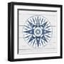 Wood Compass-Kimberly Allen-Framed Art Print