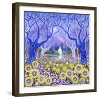 Wood Cottage, 2013-David Newton-Framed Giclee Print