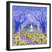 Wood Cottage, 2013-David Newton-Framed Giclee Print