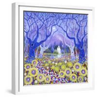 Wood Cottage, 2013-David Newton-Framed Giclee Print