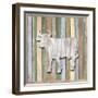 Wood Cow 2, 2024-Tim Ashwood-Framed Art Print