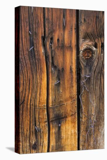 Wood Detail II-Kathy Mahan-Stretched Canvas