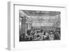 Wood Engraving the Senate as a Court of Impeachment for the Trial of Andrew Johnson-null-Framed Photographic Print