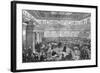 Wood Engraving the Senate as a Court of Impeachment for the Trial of Andrew Johnson-null-Framed Photographic Print