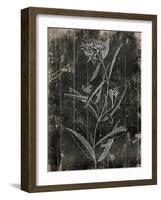 Wood Floral-Jace Grey-Framed Art Print