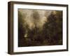 Wood Gatherer-Jean-Baptiste-Camille Corot-Framed Giclee Print