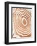 Wood Grain Suminagashi III-Annie Warren-Framed Art Print