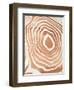 Wood Grain Suminagashi III-Annie Warren-Framed Art Print