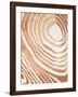Wood Grain Suminagashi IV-Annie Warren-Framed Art Print
