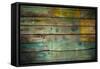 Wood Grungy Background-Arcady31-Framed Stretched Canvas