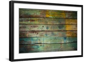 Wood Grungy Background-Arcady31-Framed Photographic Print