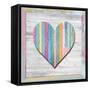 Wood Heart, 2024-Tim Ashwood-Framed Stretched Canvas