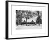 Wood House Snowy Winter in Central Park New York City-Philippe Hugonnard-Framed Art Print