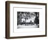 Wood House Snowy Winter in Central Park New York City-Philippe Hugonnard-Framed Art Print