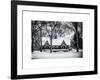 Wood House Snowy Winter in Central Park New York City-Philippe Hugonnard-Framed Art Print